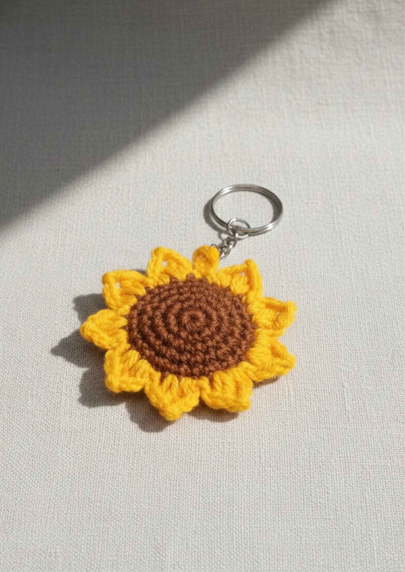 Sunflower Keychain