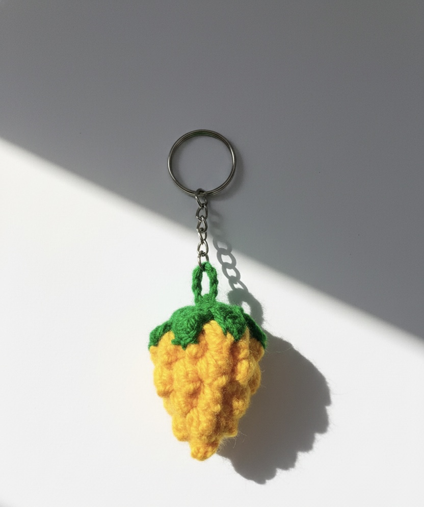 Grapes keychain